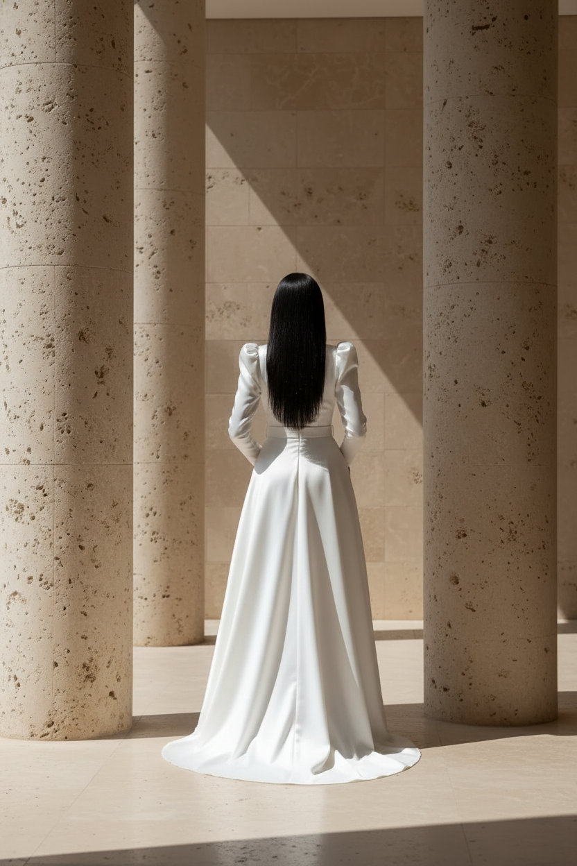 Rochie Lunga Mireasa Macrina