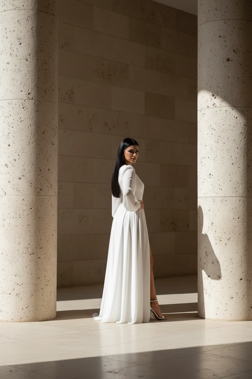 Rochie Lunga Mireasa Macrina